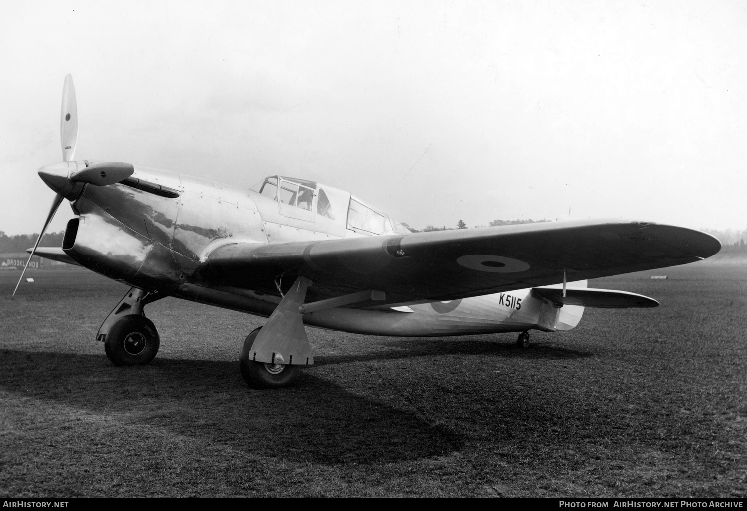 Aircraft Photo of K5115 | Hawker Henley | UK - Air Force | AirHistory.net #718270