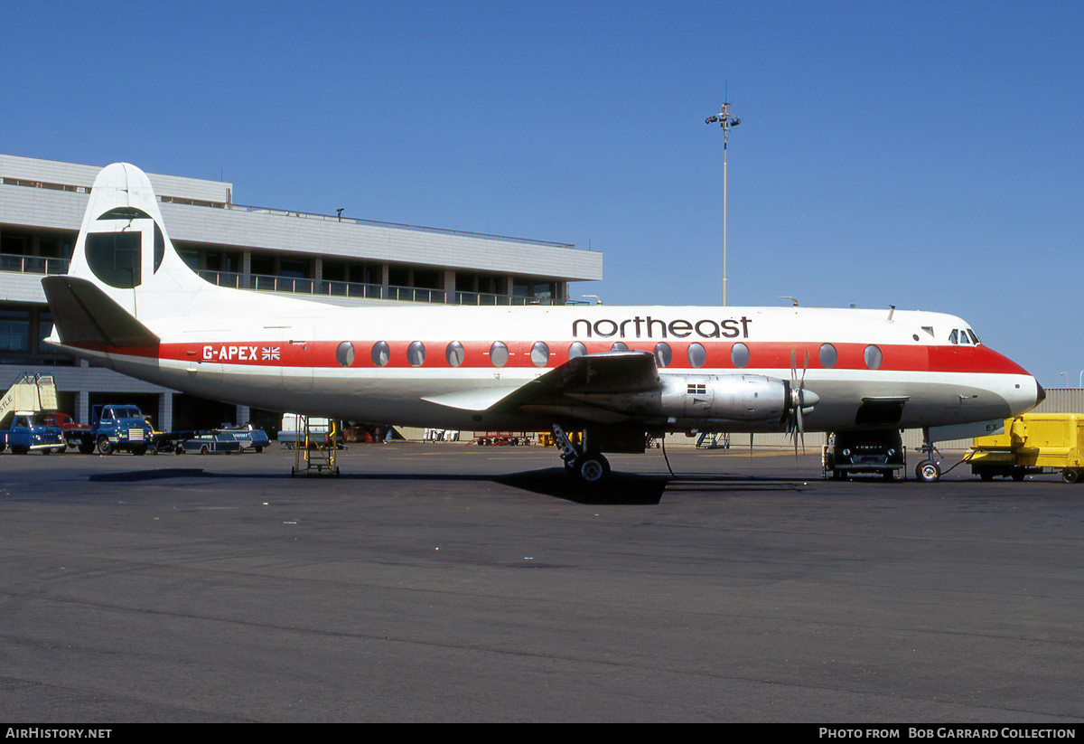 Aircraft Photo of G-APEX | Vickers 806 Viscount | Northeast Airlines | AirHistory.net #718273
