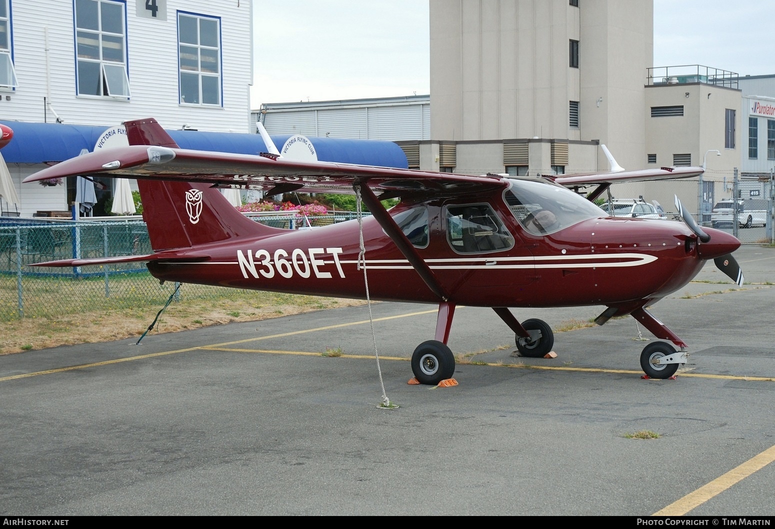 Aircraft Photo of N360ET | Glasair GS-2 Sportsman 2+2 | AirHistory.net #718274