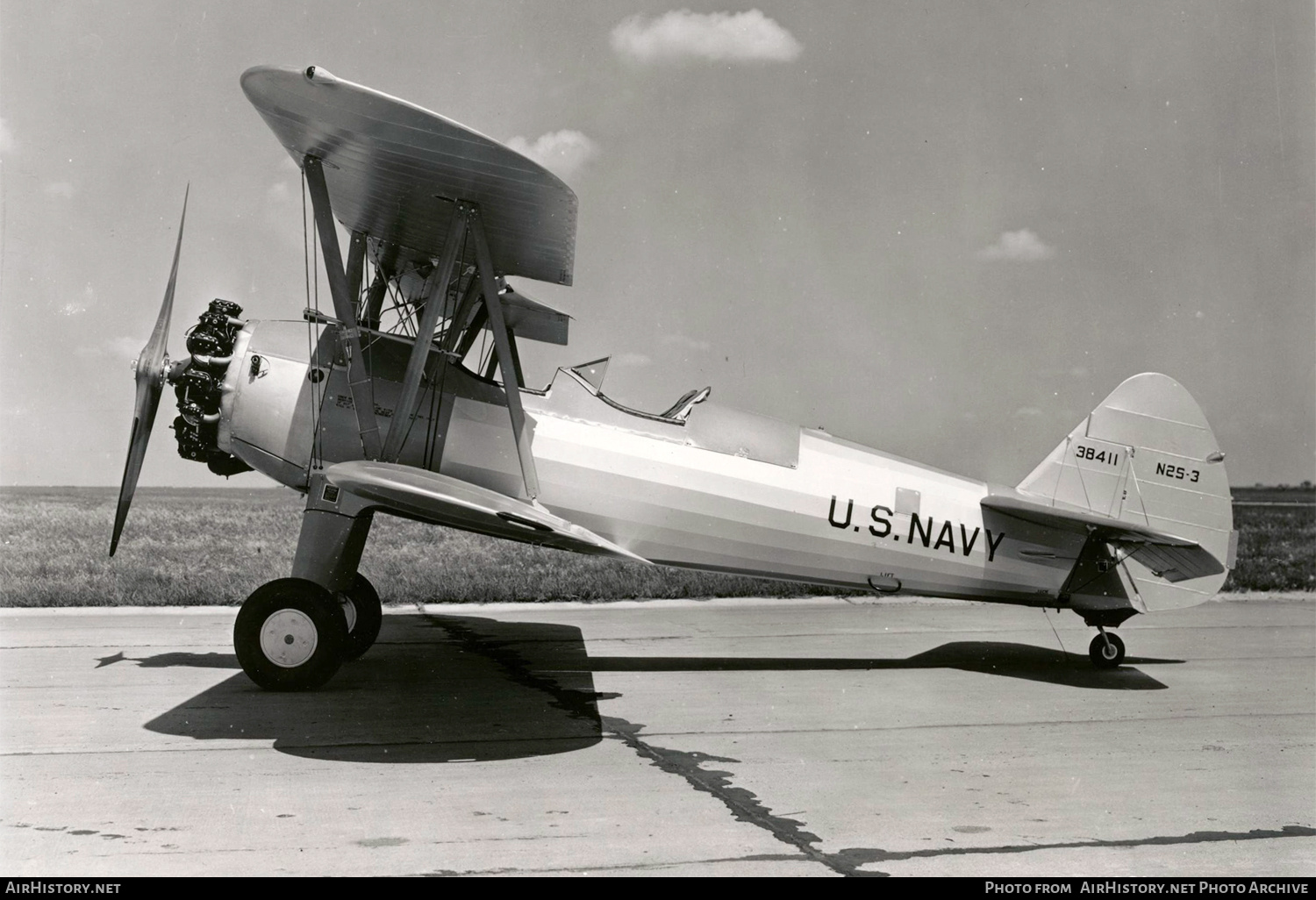 Aircraft Photo of 38411 | Stearman N2S-3 Kaydet (B75N1) | USA - Navy | AirHistory.net #718280