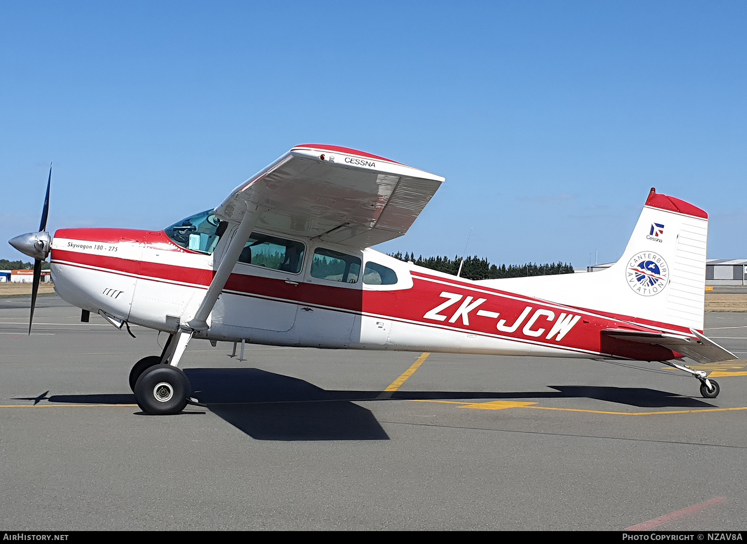 Aircraft Photo of ZK-JCW | Cessna 180K Skywagon 180 | Canterbury Aviation | AirHistory.net #718285