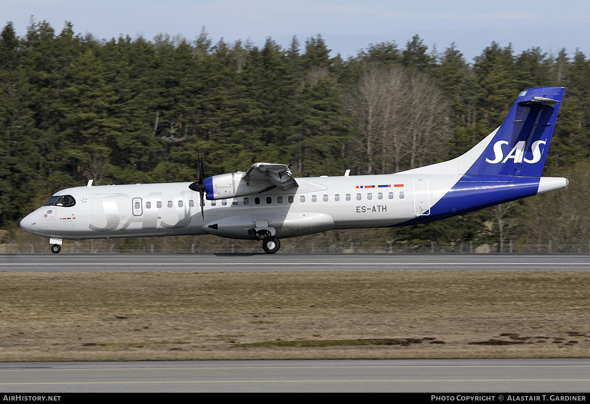 Aircraft Photo of ES-ATH | ATR ATR-72-600 (ATR-72-212A) | Scandinavian Airlines - SAS | AirHistory.net #718295