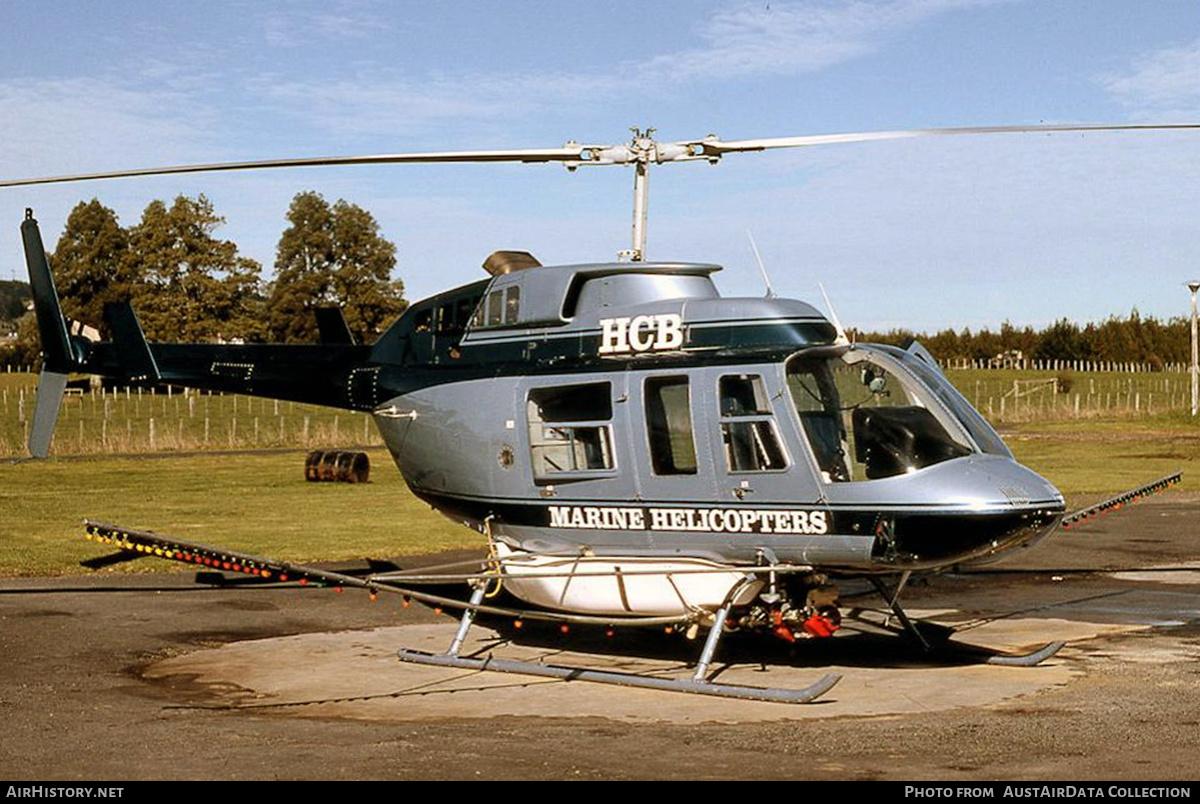 Aircraft Photo of ZK-HCB / HCB | Bell 206L-1 LongRanger II | Marine Helicopters | AirHistory.net #718307