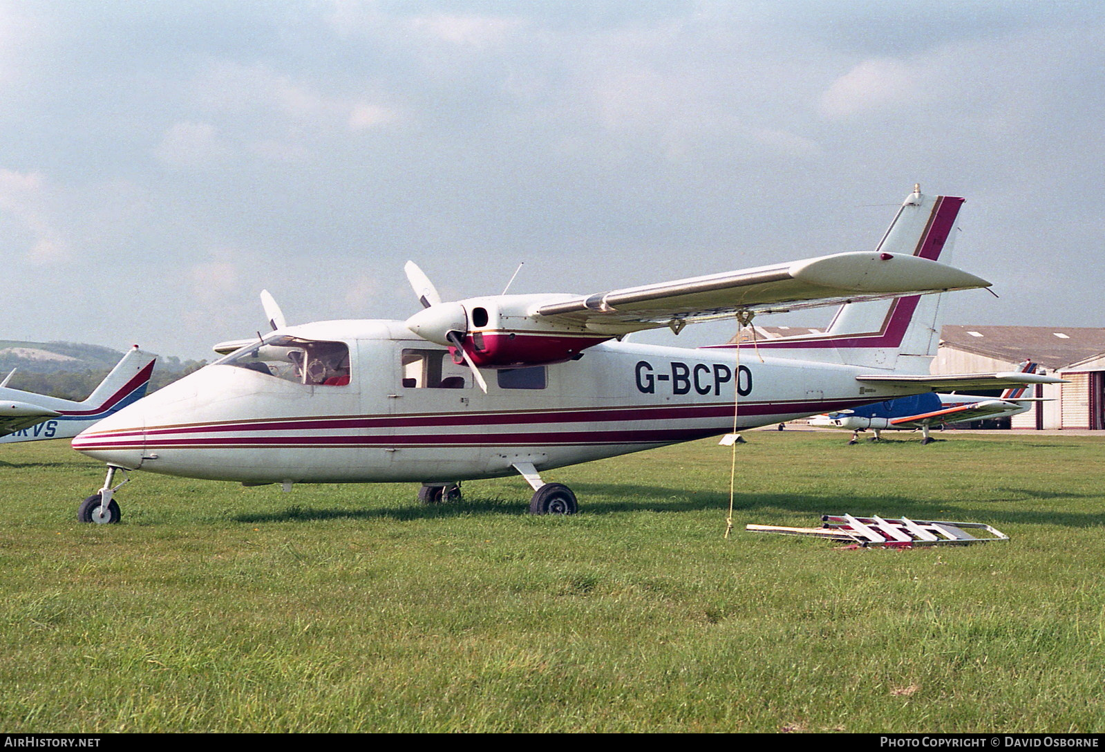 Aircraft Photo of G-BCPO | Partenavia P-68B Victor | AirHistory.net #718317