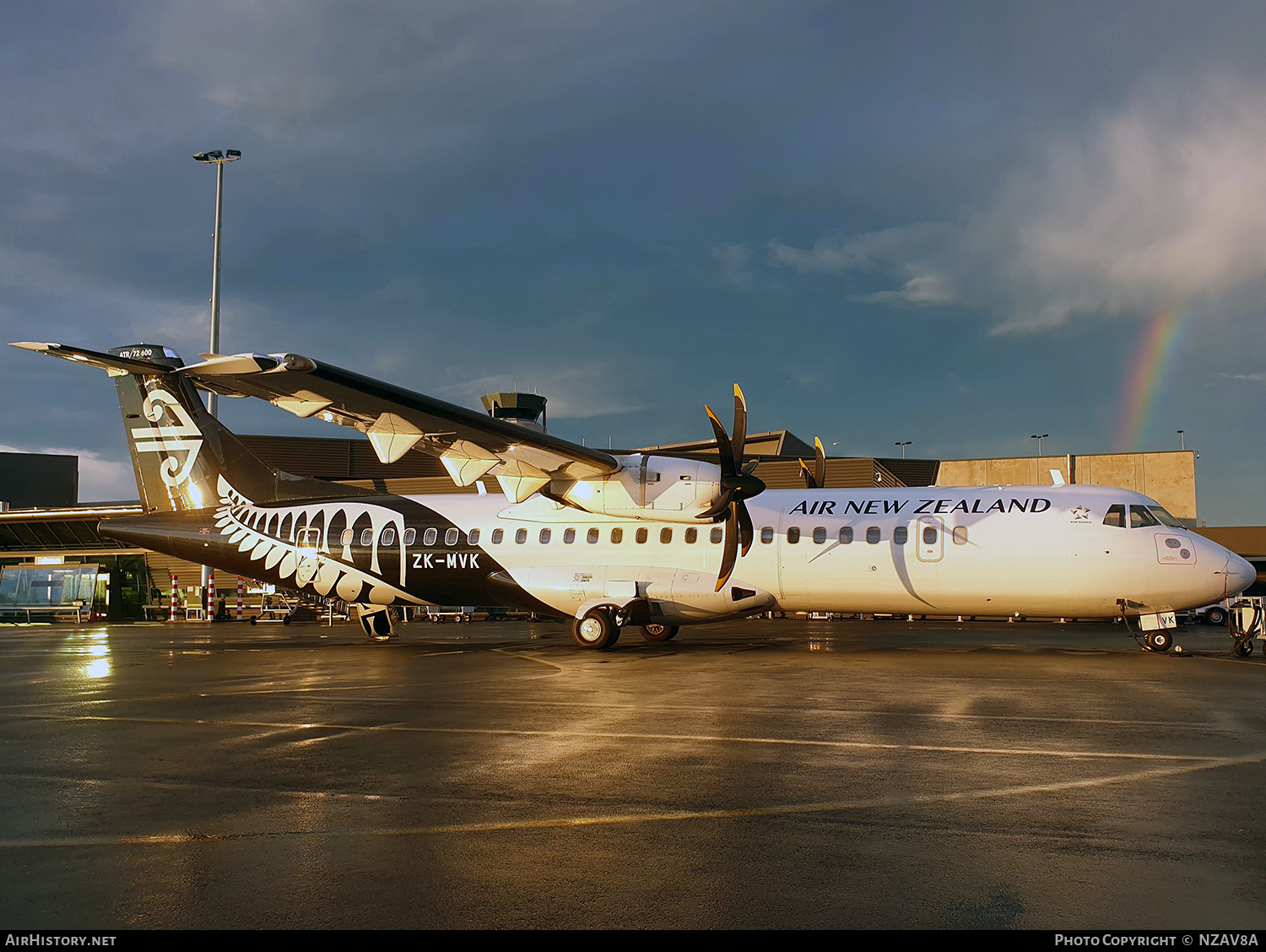 Aircraft Photo of ZK-MVK | ATR ATR-72-600 (ATR-72-212A) | Air New Zealand | AirHistory.net #718342