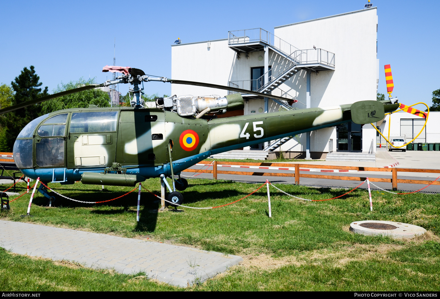 Aircraft Photo of 45 | IAR IAR-316B Alouette III | Romania - Air Force | AirHistory.net #718353