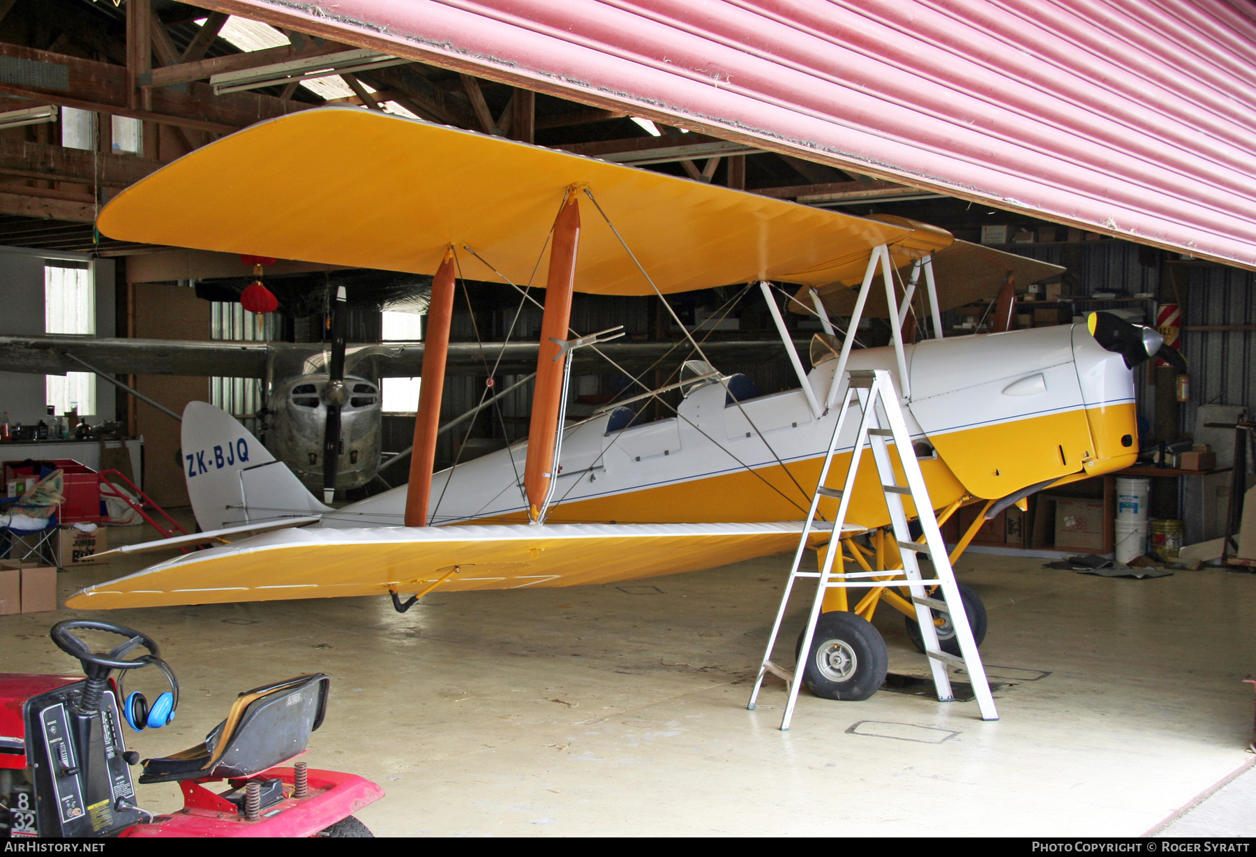 Aircraft Photo of ZK-BJQ | De Havilland D.H. 82A Tiger Moth | AirHistory.net #718367