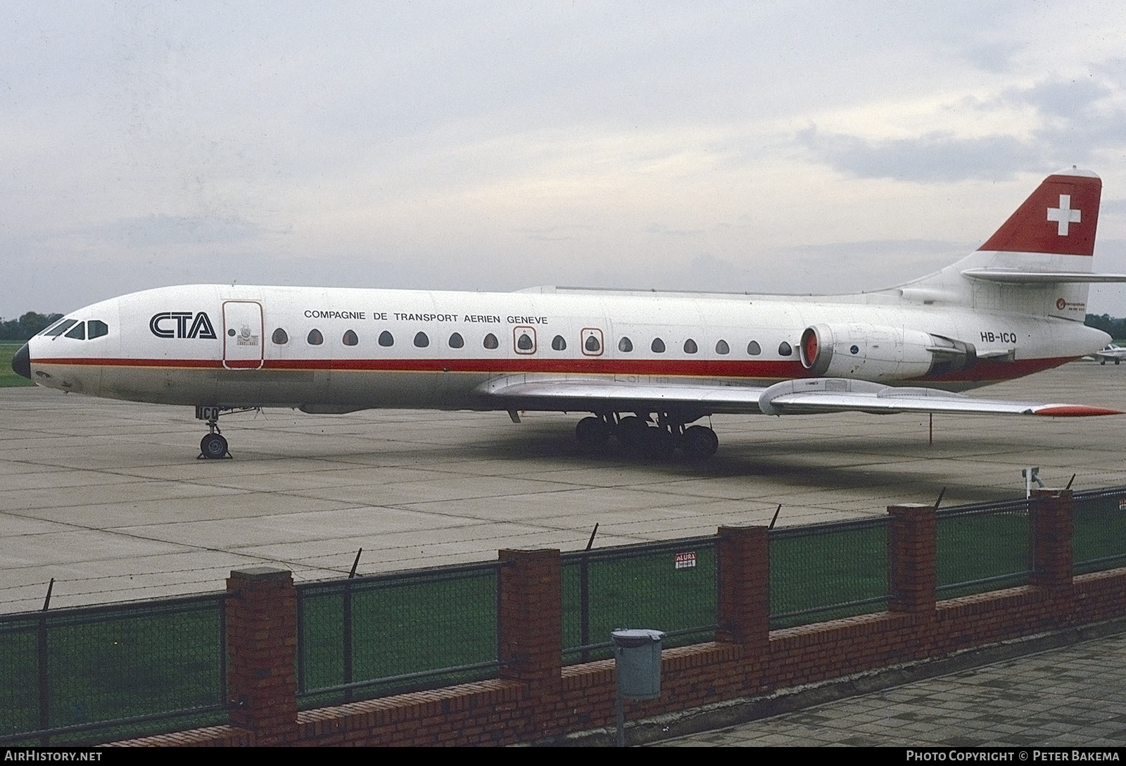 Aircraft Photo of HB-ICQ | Sud SE-210 Caravelle 10B1R | CTA - Compagnie de Transport Aérien | AirHistory.net #718374