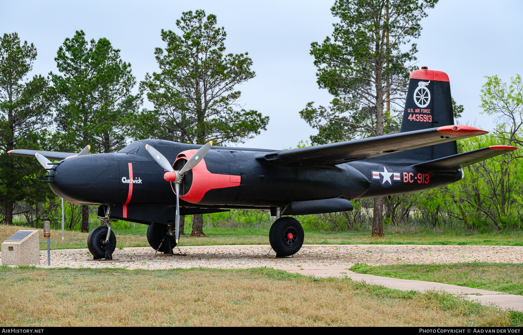 Aircraft Photo of 44-35913 | Douglas B-26B Invader | USA - Air Force | AirHistory.net #718382