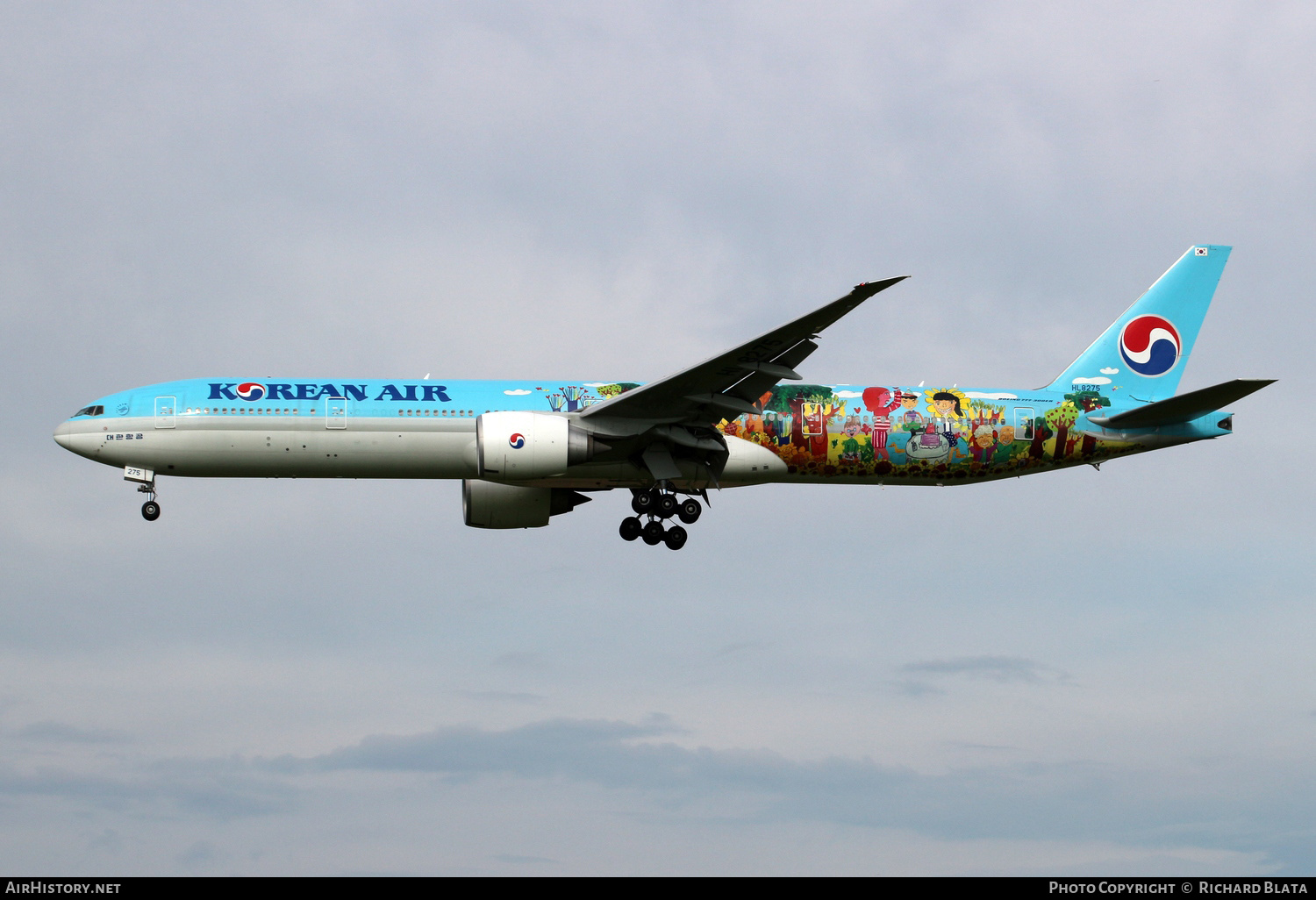 Aircraft Photo of HL8275 | Boeing 777-3B5/ER | Korean Air | AirHistory.net #718406