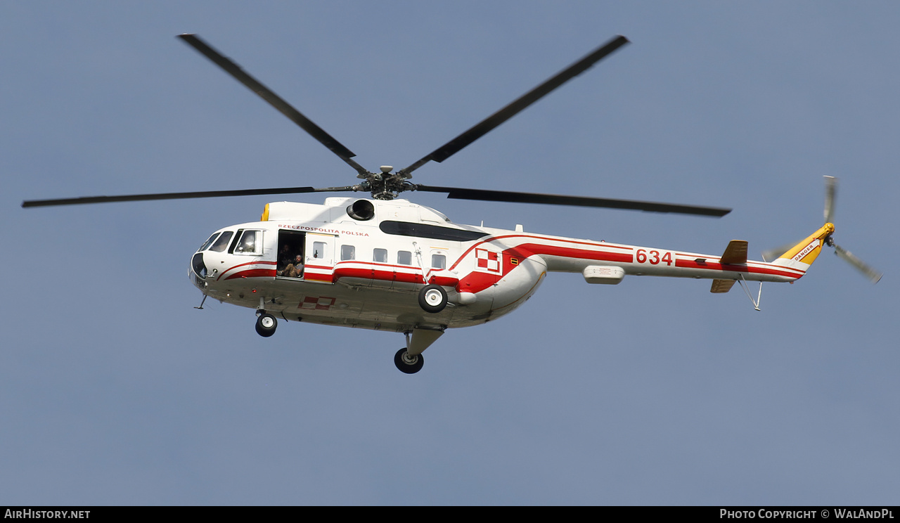 Aircraft Photo of 634 | Mil Mi-8S | Poland - Air Force | AirHistory.net #718420