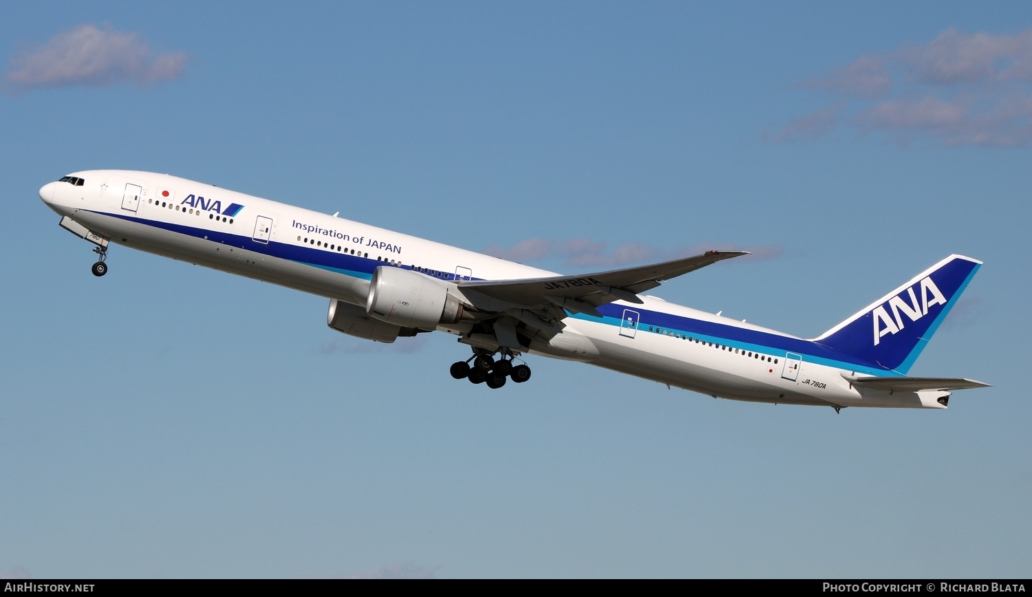 Aircraft Photo of JA780A | Boeing 777-381/ER | All Nippon Airways - ANA | AirHistory.net #718421