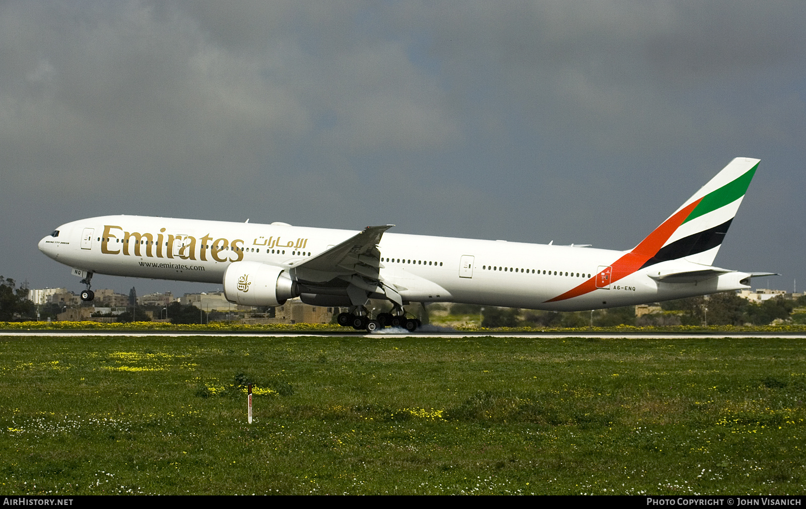 Aircraft Photo of A6-ENQ | Boeing 777-31H/ER | Emirates | AirHistory.net #718447