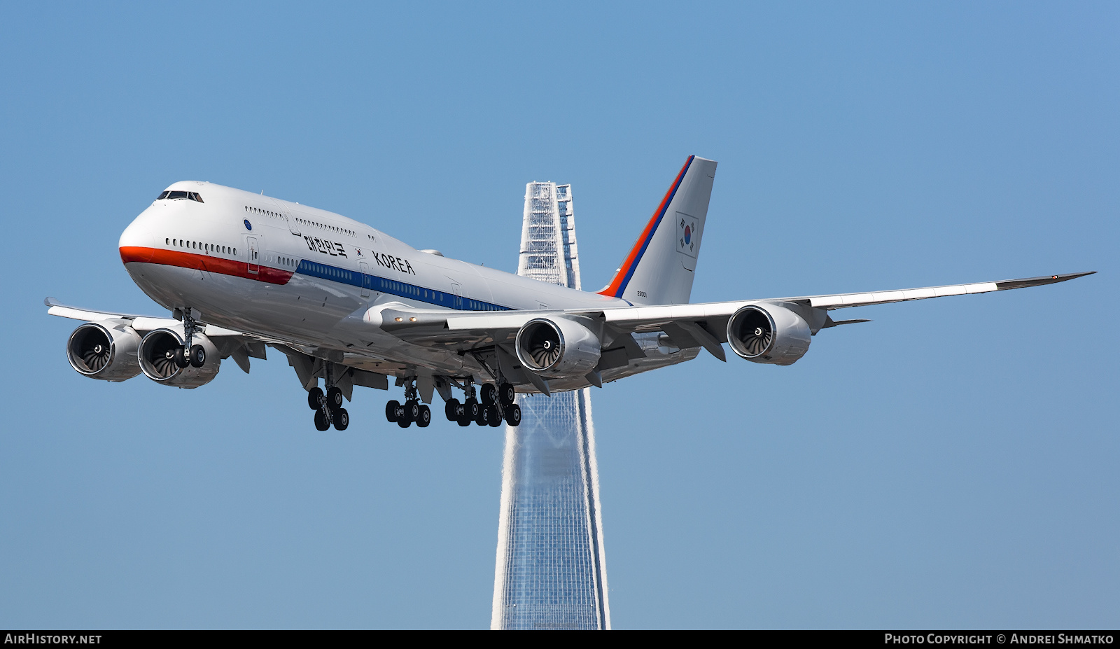 Aircraft Photo of 22001 | Boeing 747-8B5 | South Korea - Air Force | AirHistory.net #718472