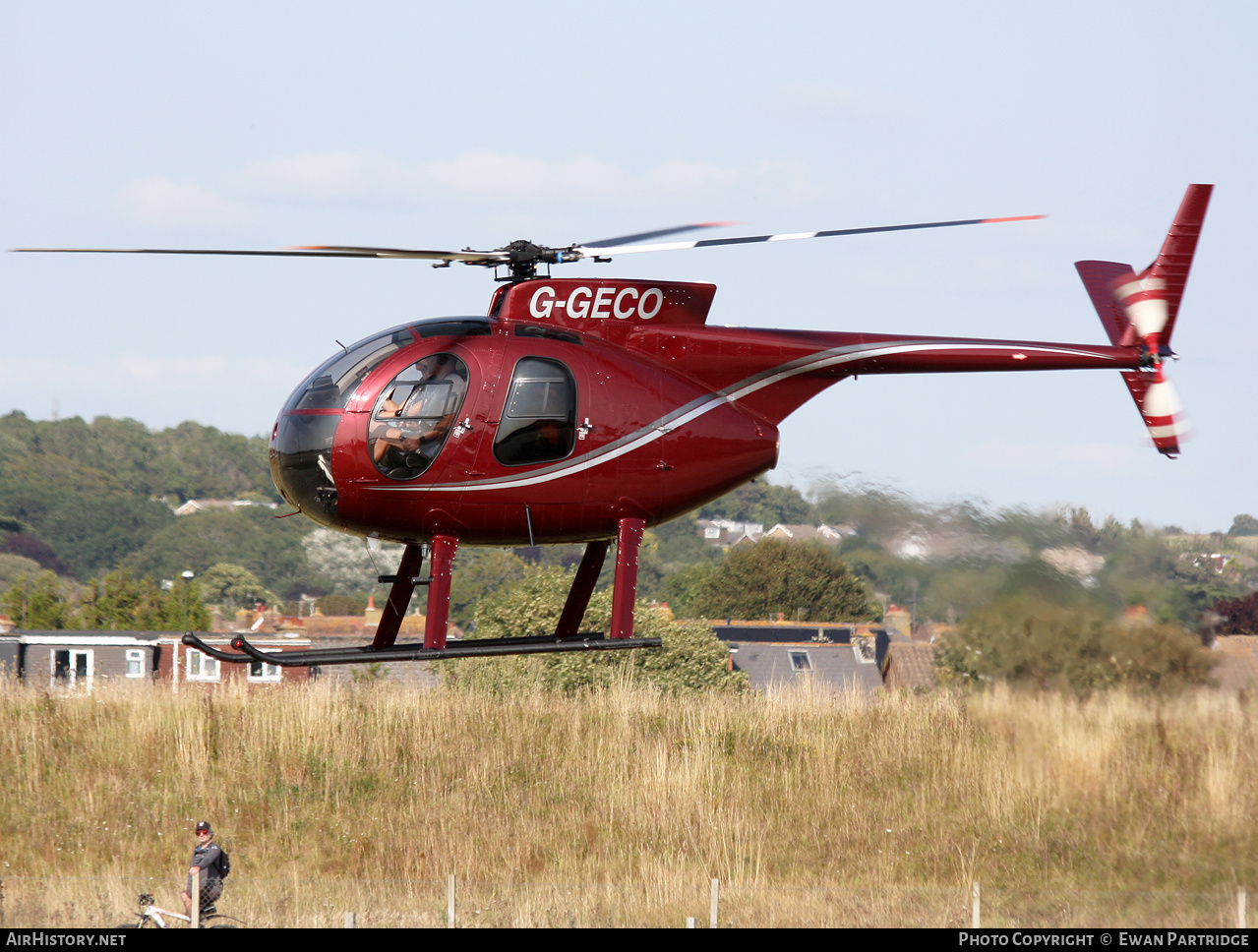 Aircraft Photo of G-GECO | Hughes 500C (369HS) | AirHistory.net #718507