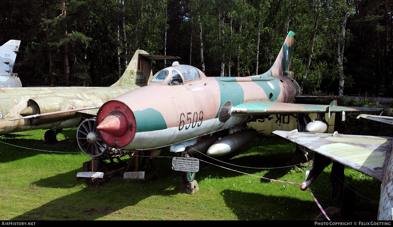 Aircraft Photo of 6509 | Sukhoi Su-7BKL | Czechoslovakia - Air Force | AirHistory.net #718514