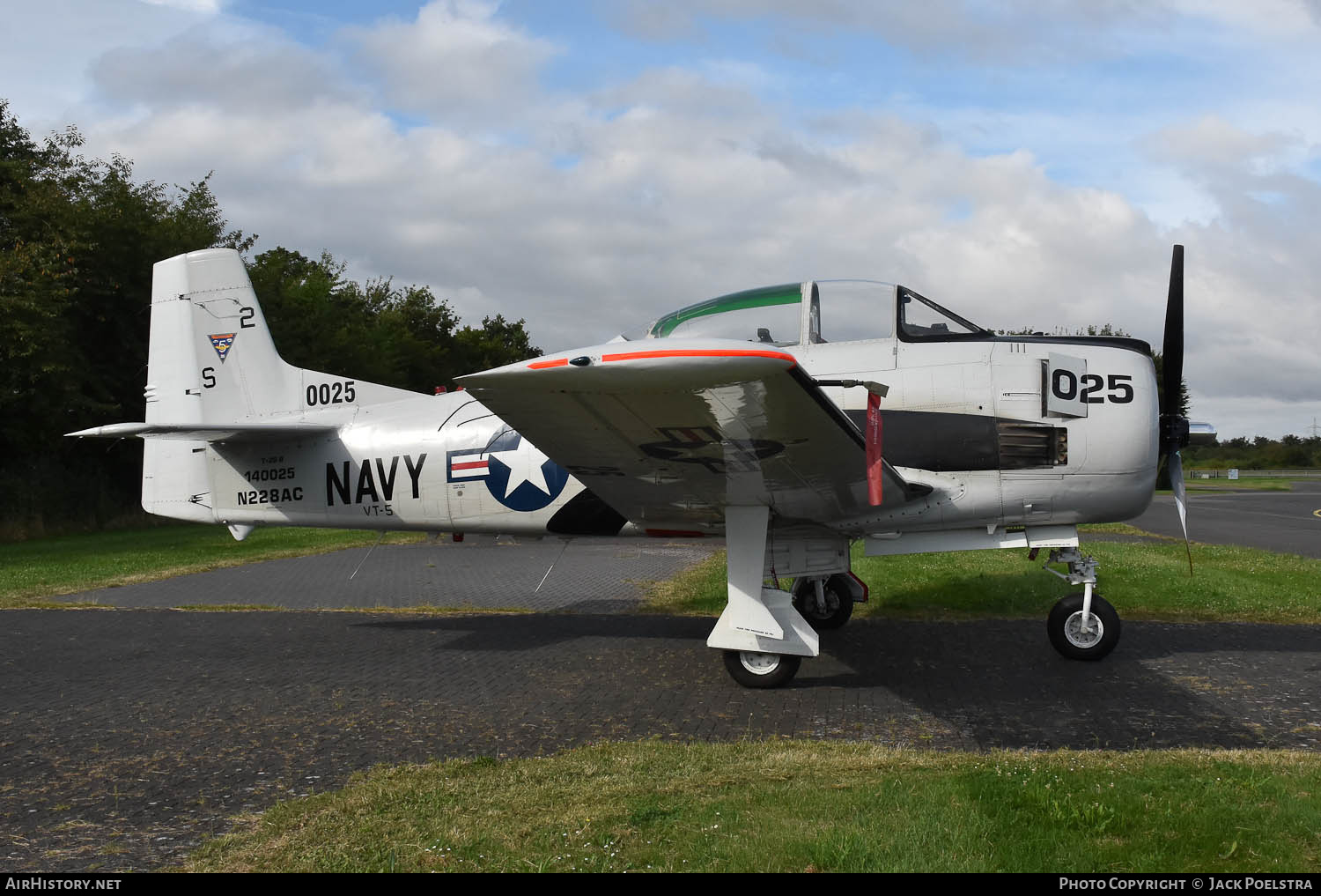 Aircraft Photo of N228AC / 140025 | North American T-28B Trojan | USA - Navy | AirHistory.net #718524