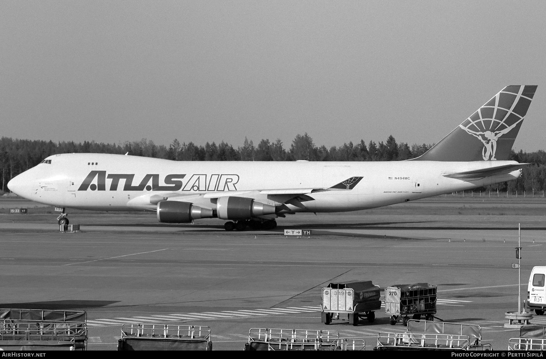 Aircraft Photo of N494MC | Boeing 747-47UF/SCD | Atlas Air | AirHistory.net #718534