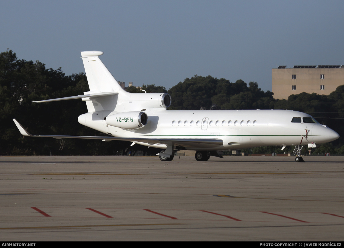 Aircraft Photo of VQ-BFN | Dassault Falcon 7X | AirHistory.net #718535