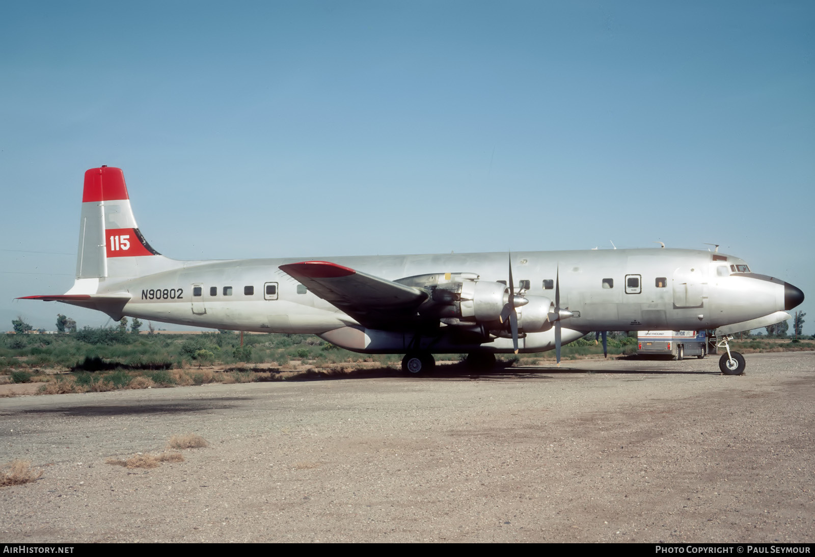 Aircraft Photo of N90802 | Douglas DC-7C/AT | AirHistory.net #718541