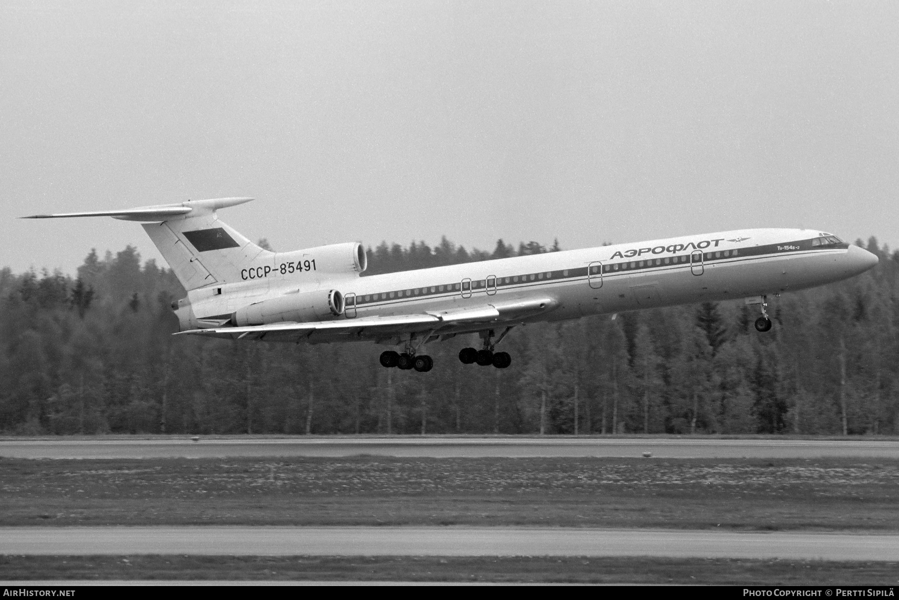 Aircraft Photo of CCCP-85491 | Tupolev Tu-154B-2 | Aeroflot | AirHistory.net #718545