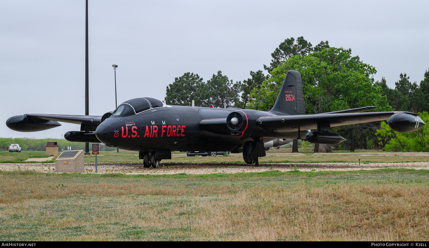 Aircraft Photo of 52-1534 / 21534 | Martin EB-57B Canberra | USA - Air Force | AirHistory.net #718597