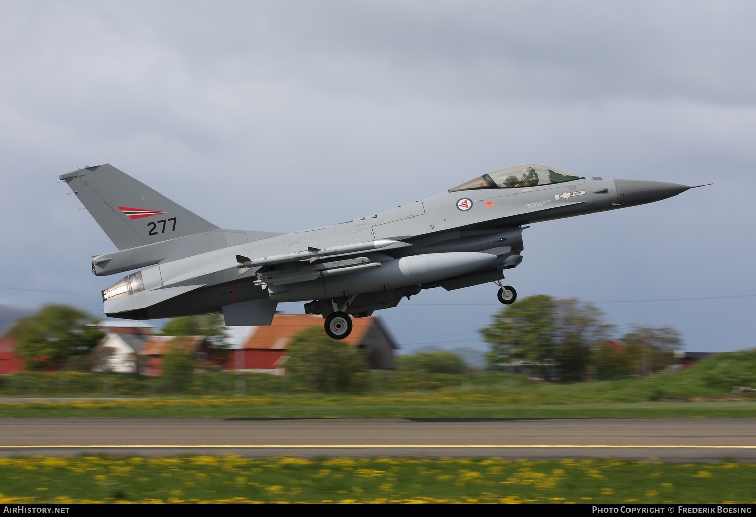 Aircraft Photo of 277 | General Dynamics F-16AM Fighting Falcon | Norway - Air Force | AirHistory.net #718602
