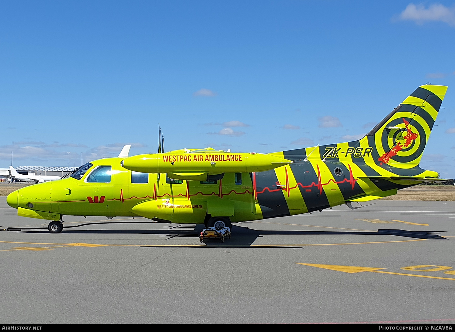 Aircraft Photo of ZK-PSR | Mitsubishi MU-2 Marquise (MU-2B-60) | Westpac Air Ambulance | AirHistory.net #718670