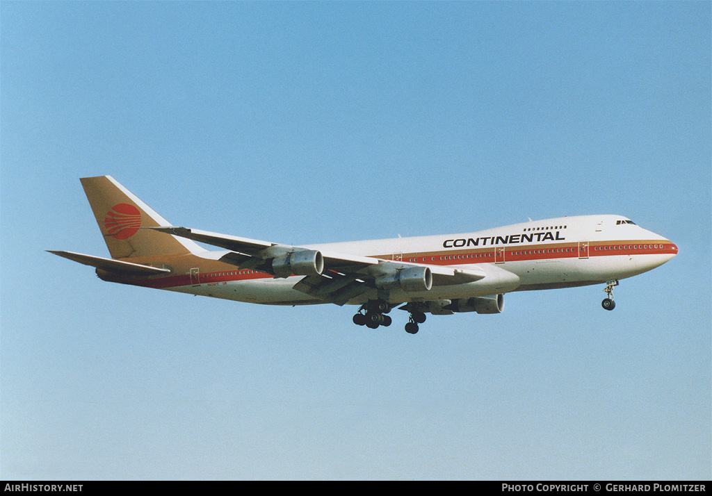 Aircraft Photo of N608PE | Boeing 747-238B | Continental Airlines | AirHistory.net #718677