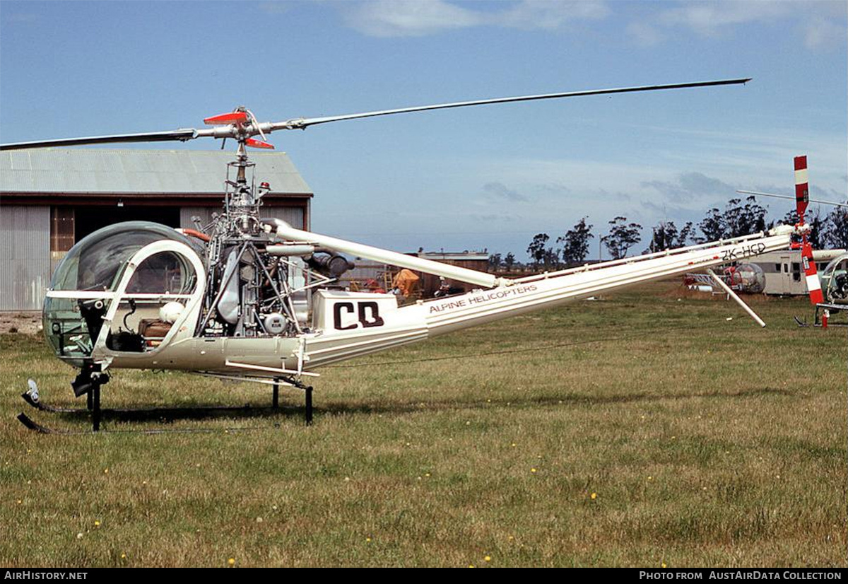 Aircraft Photo of ZK-HCD | Hiller UH-12E | Alpine Helicopters | AirHistory.net #718685
