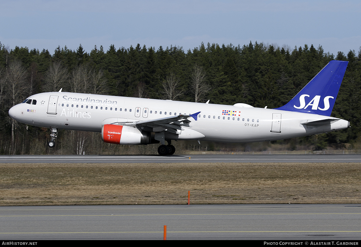 Aircraft Photo of OY-KAP | Airbus A320-232 | Scandinavian Airlines - SAS | AirHistory.net #718692