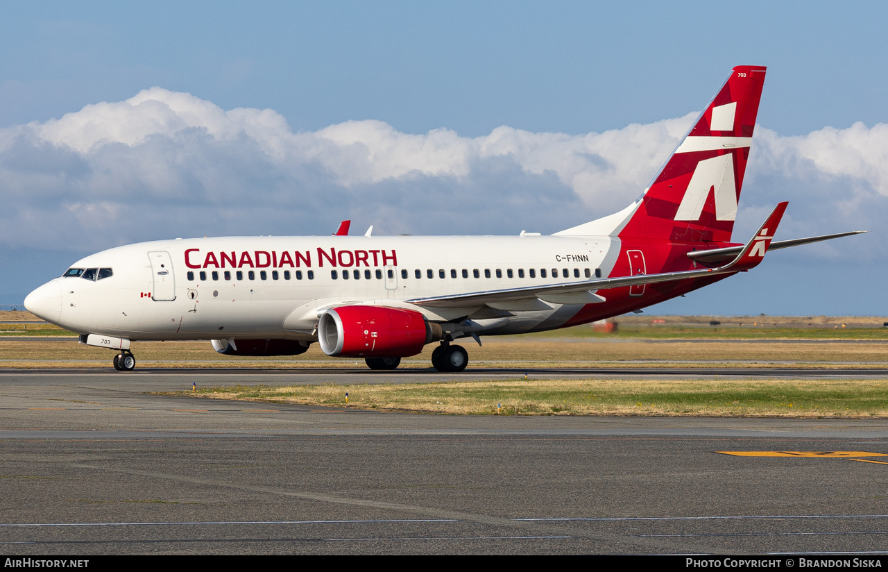 Aircraft Photo of C-FHNN | Boeing 737-7CT | Canadian North | AirHistory.net #718717
