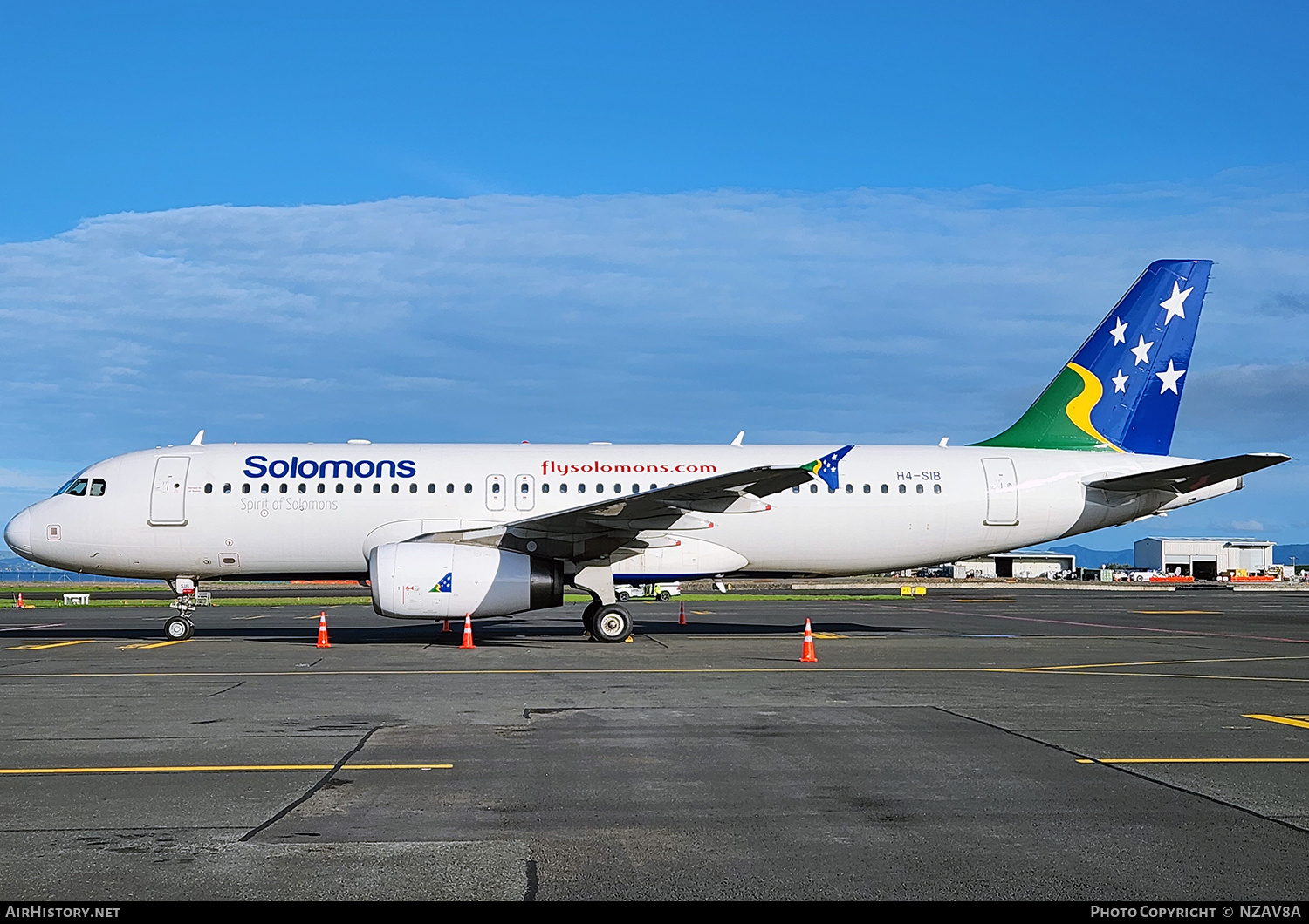 Aircraft Photo of H4-SIB | Airbus A320-232 | Solomons - Solomon Airlines | AirHistory.net #718720