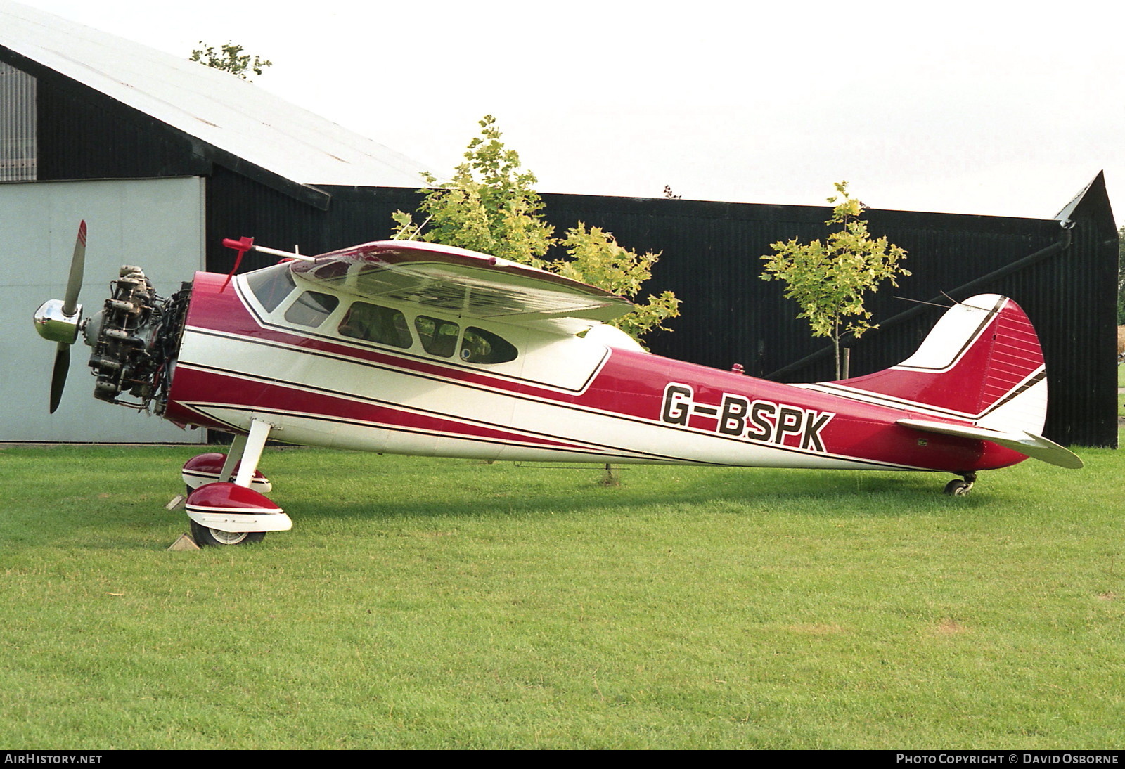 Aircraft Photo of G-BSPK | Cessna 195A | AirHistory.net #718734