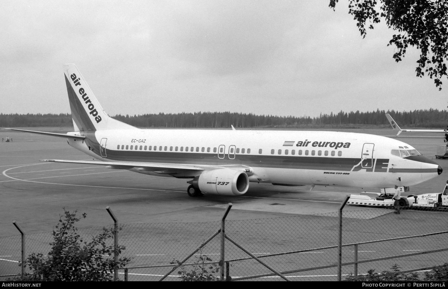 Aircraft Photo of EC-GAZ | Boeing 737-4Y0 | Air Europa | AirHistory.net #718758