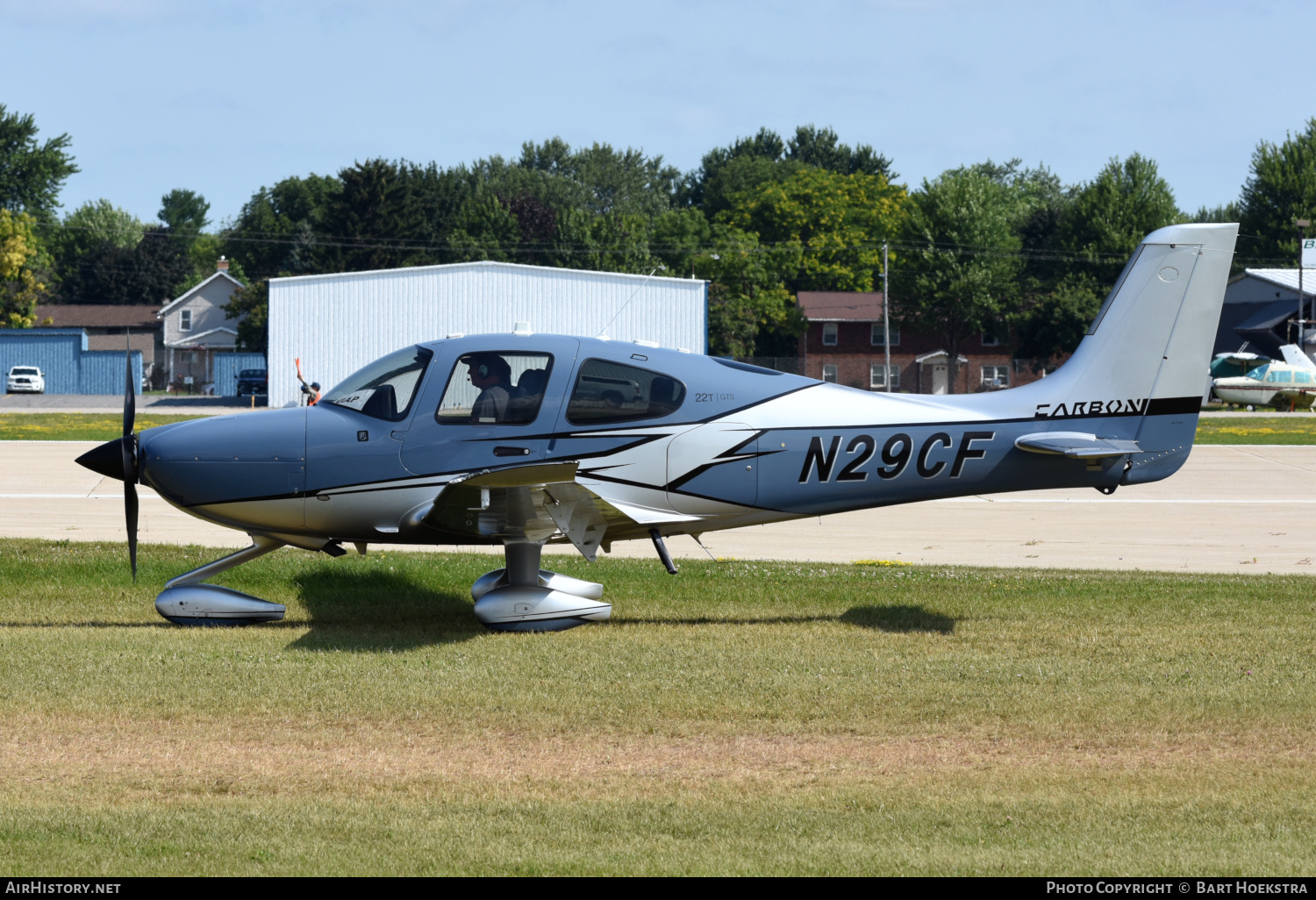 Aircraft Photo of N29CF | Cirrus SR-22T G6-GTS Carbon | AirHistory.net #718766