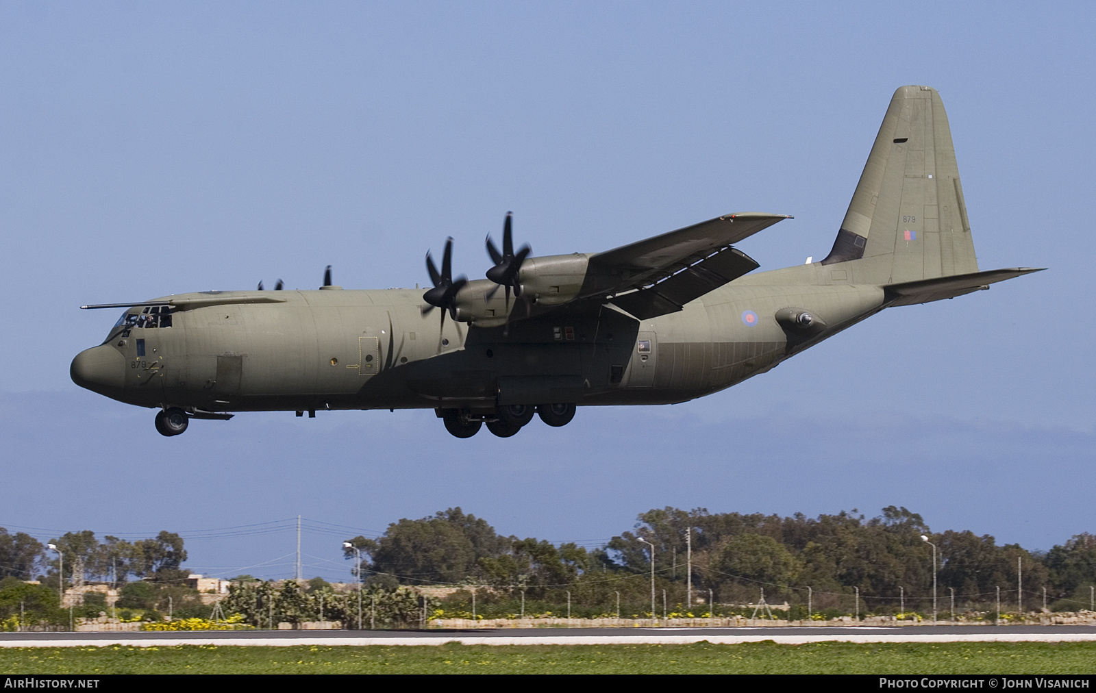 Aircraft Photo of ZH879 | Lockheed Martin C-130J-30 Hercules C4 | UK - Air Force | AirHistory.net #718777
