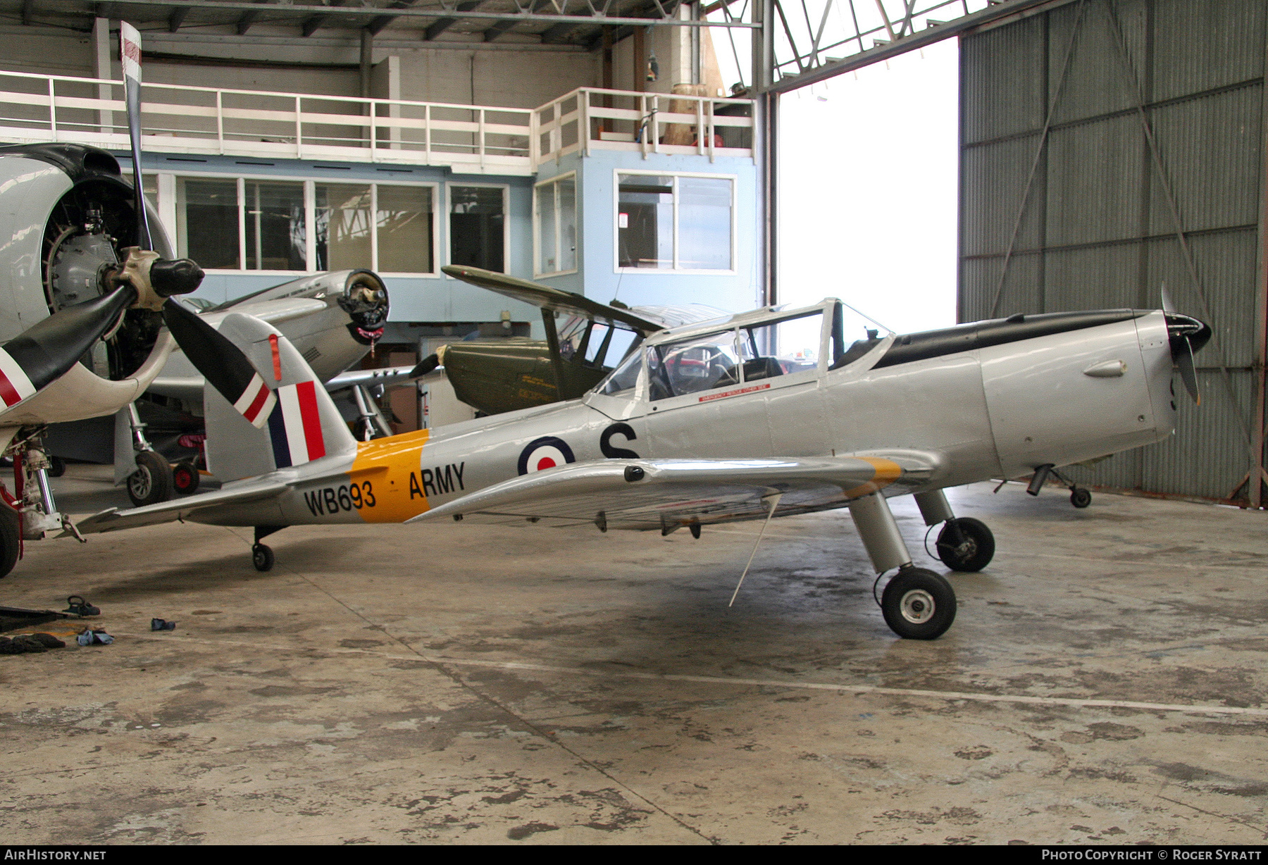 Aircraft Photo of ZK-RFS / WB693 | De Havilland Canada DHC-1 Chipmunk T10 | UK - Army | AirHistory.net #718782