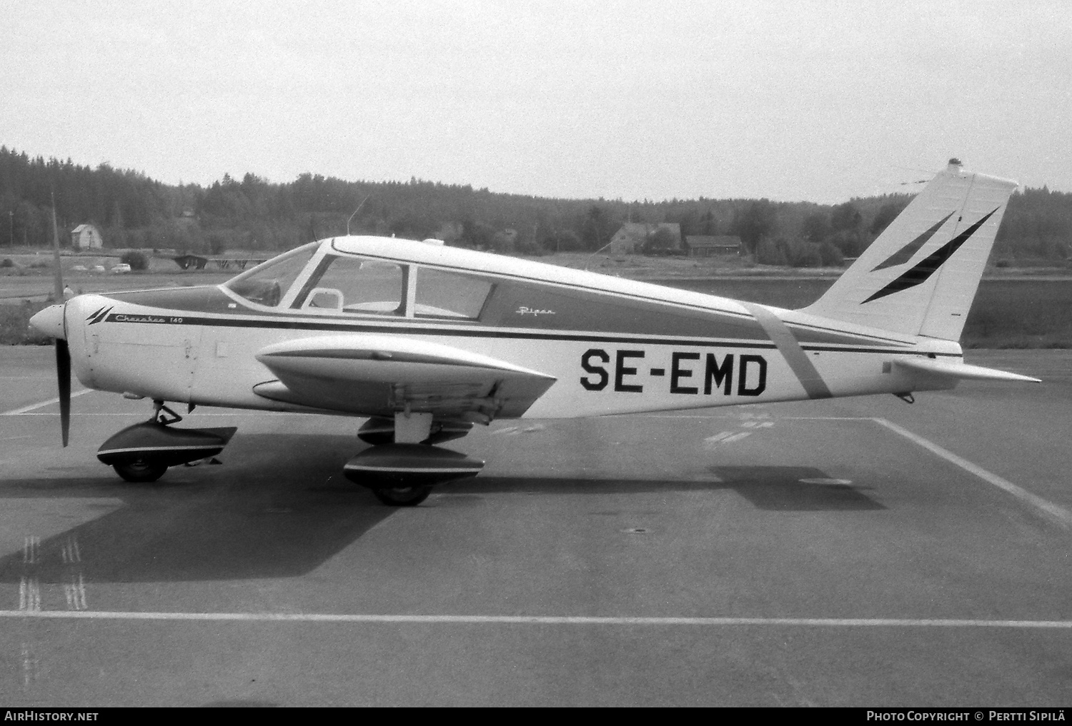 Aircraft Photo of SE-EMD | Piper PA-28-140 Cherokee | AirHistory.net #718788