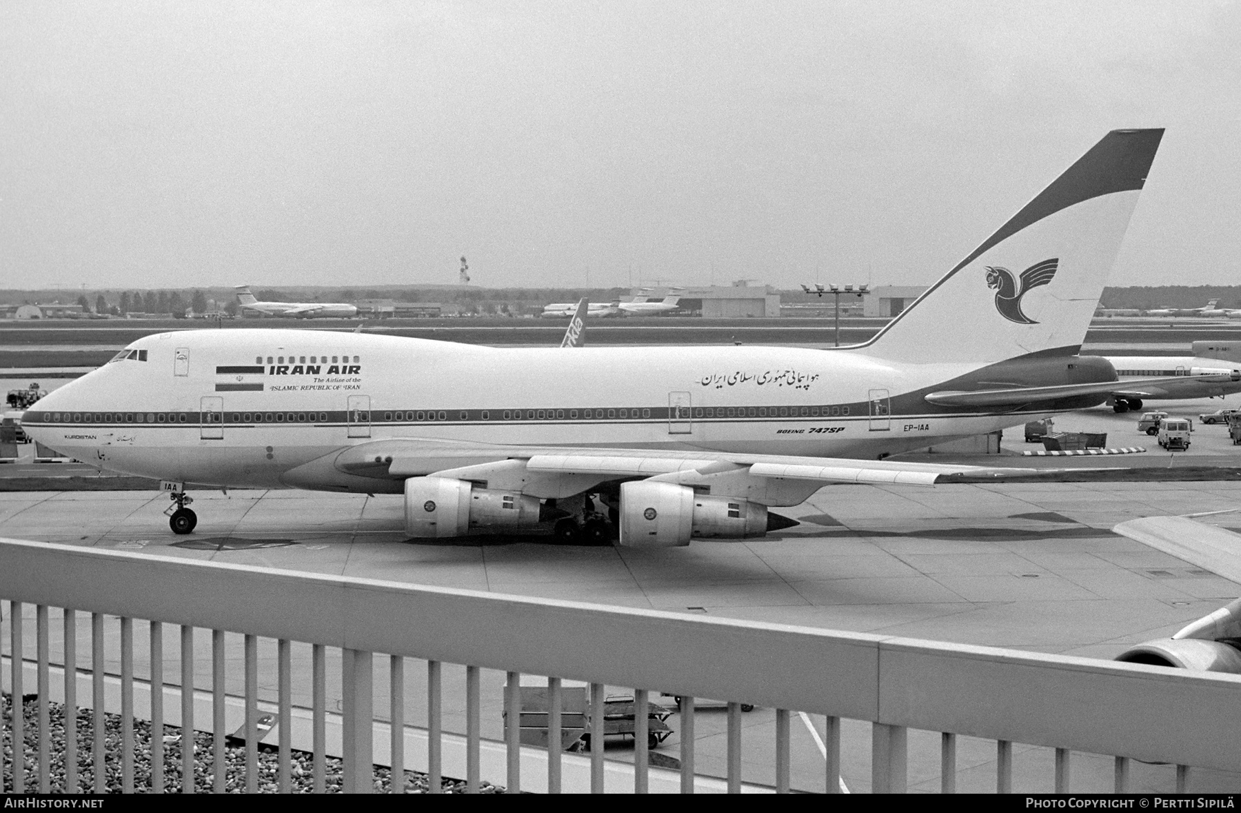 Aircraft Photo of EP-IAA | Boeing 747SP-86 | Iran Air | AirHistory.net #718804