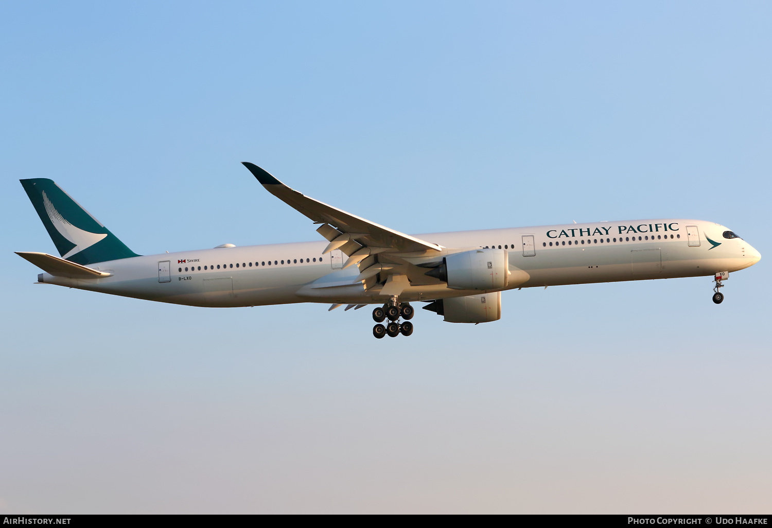 Aircraft Photo of B-LXO | Airbus A350-1041 | Cathay Pacific Airways | AirHistory.net #718833