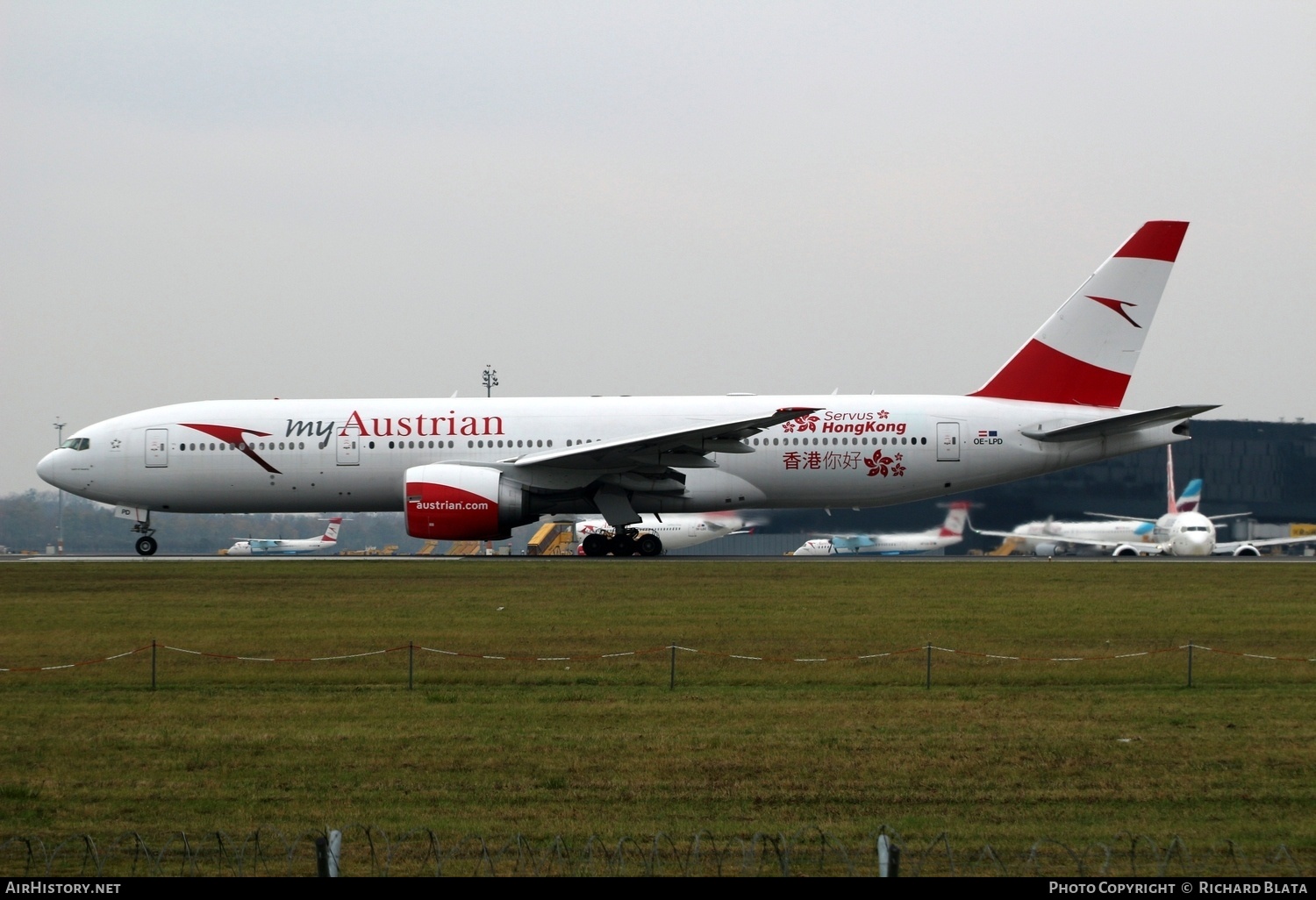 Aircraft Photo of OE-LPD | Boeing 777-2Z9/ER | Austrian Airlines | AirHistory.net #718837