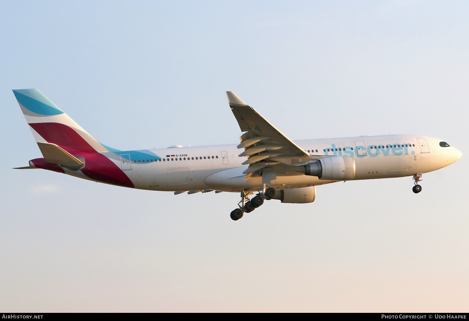 Aircraft Photo of D-AXGB | Airbus A330-203 | Discover Airlines | AirHistory.net #718846