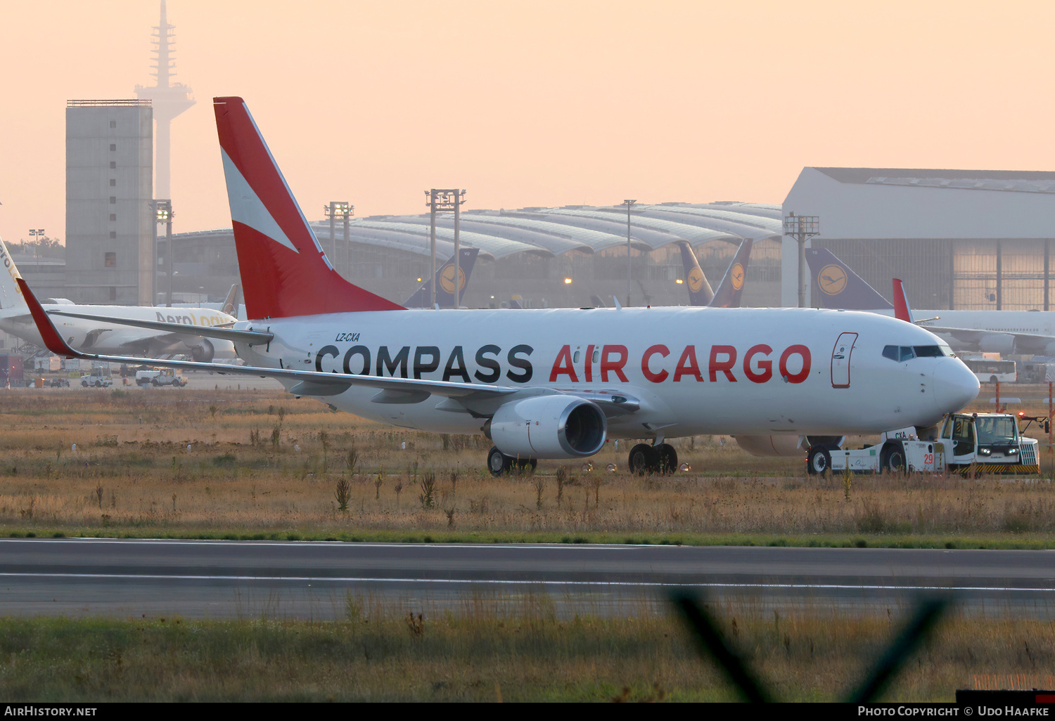 Aircraft Photo of LZ-CXA | Boeing 737-85F(SF) | Compass Air Cargo | AirHistory.net #718847