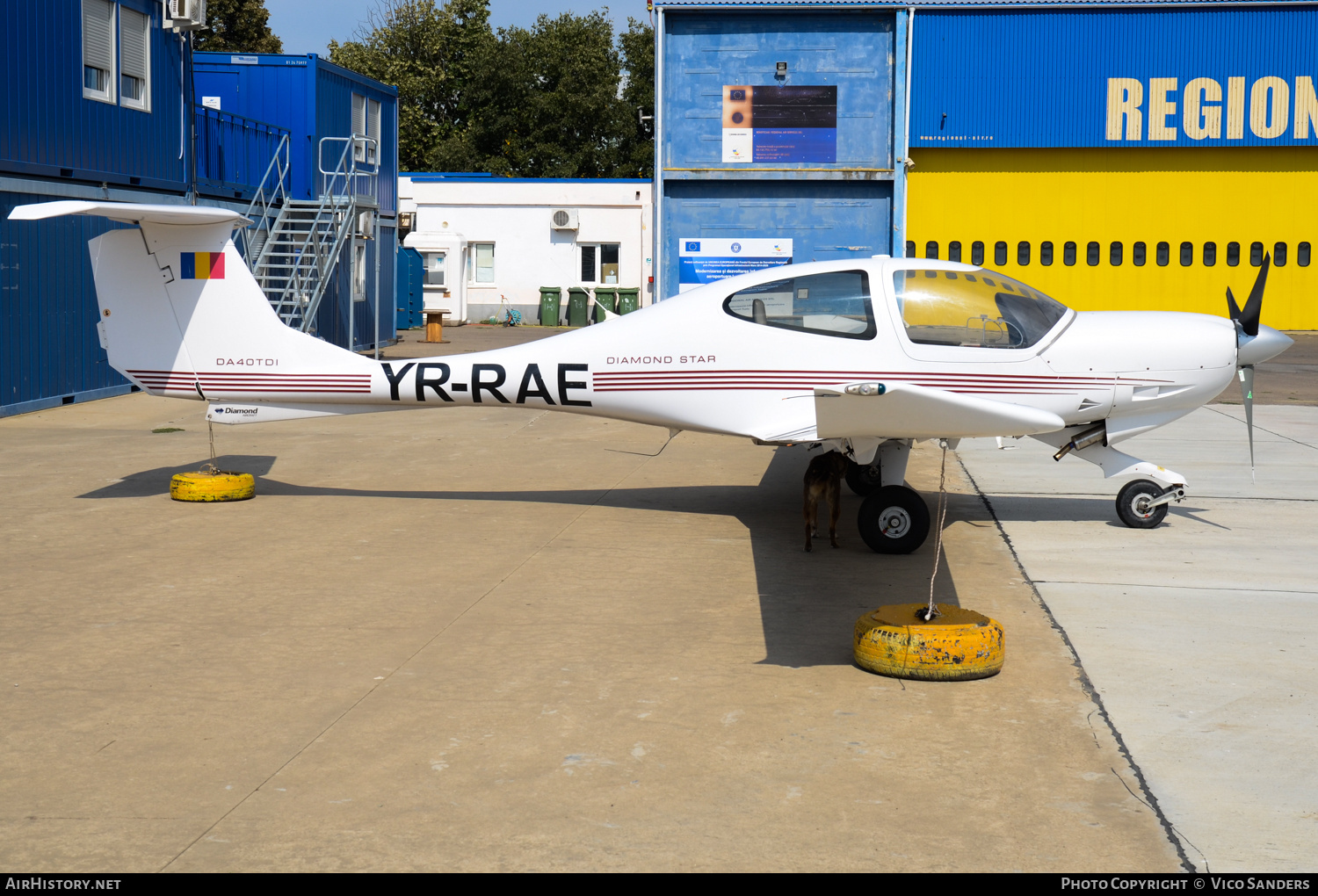 Aircraft Photo of YR-RAE | Diamond DA40D Diamond Star TDI | AirHistory.net #718870