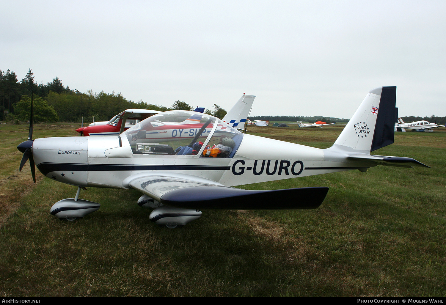Aircraft Photo of G-UURO | Evektor-Aerotechnik EV-97 Eurostar | AirHistory.net #718906