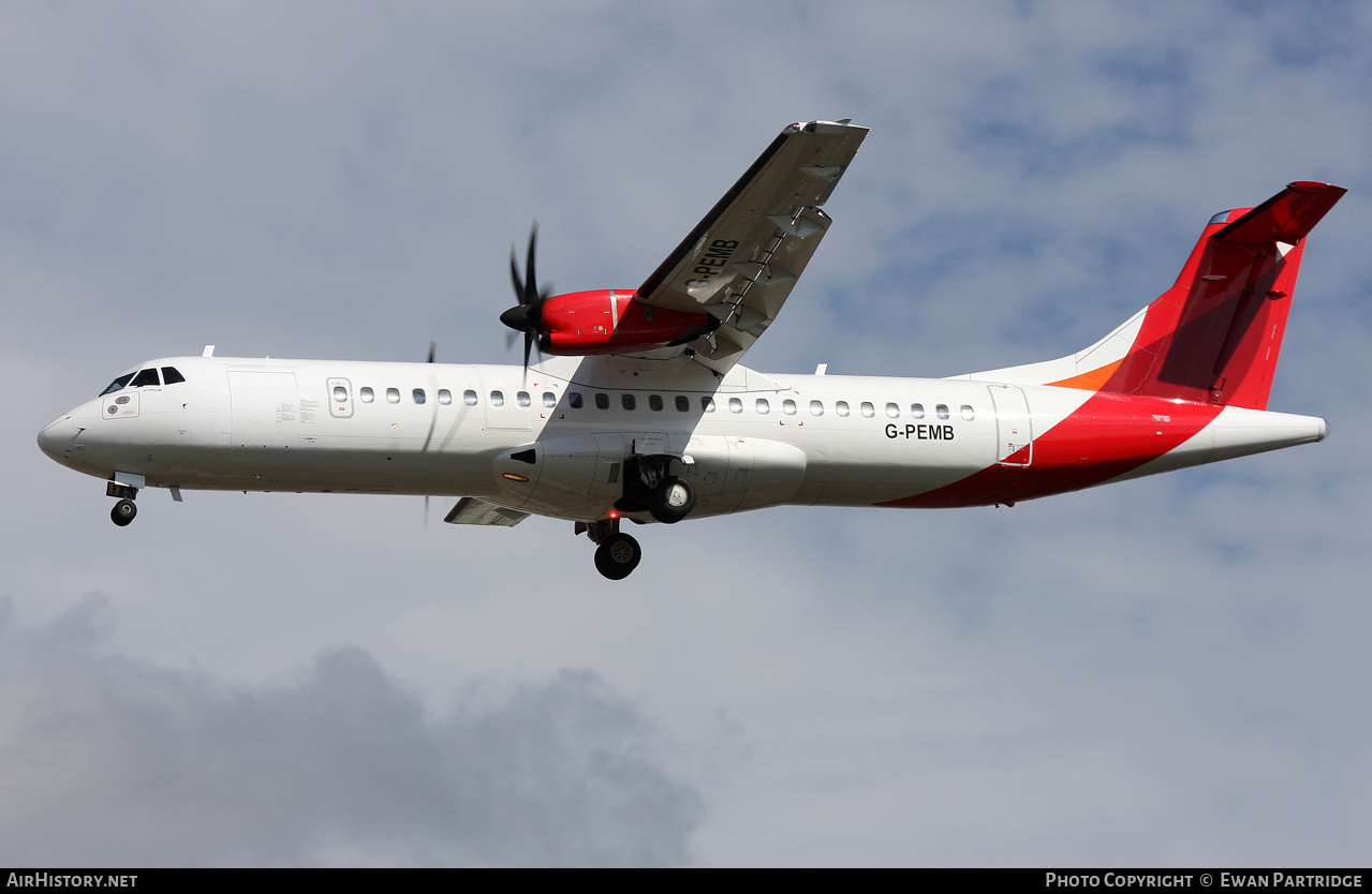 Aircraft Photo of G-PEMB | ATR ATR-72-600 (ATR-72-212A) | AirHistory.net #718907
