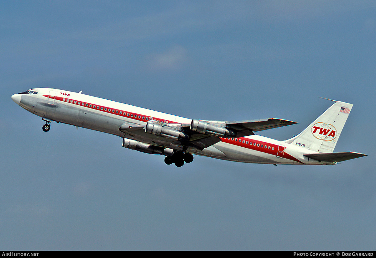 Aircraft Photo of N18711 | Boeing 707-331B | Trans World Airlines - TWA | AirHistory.net #718912