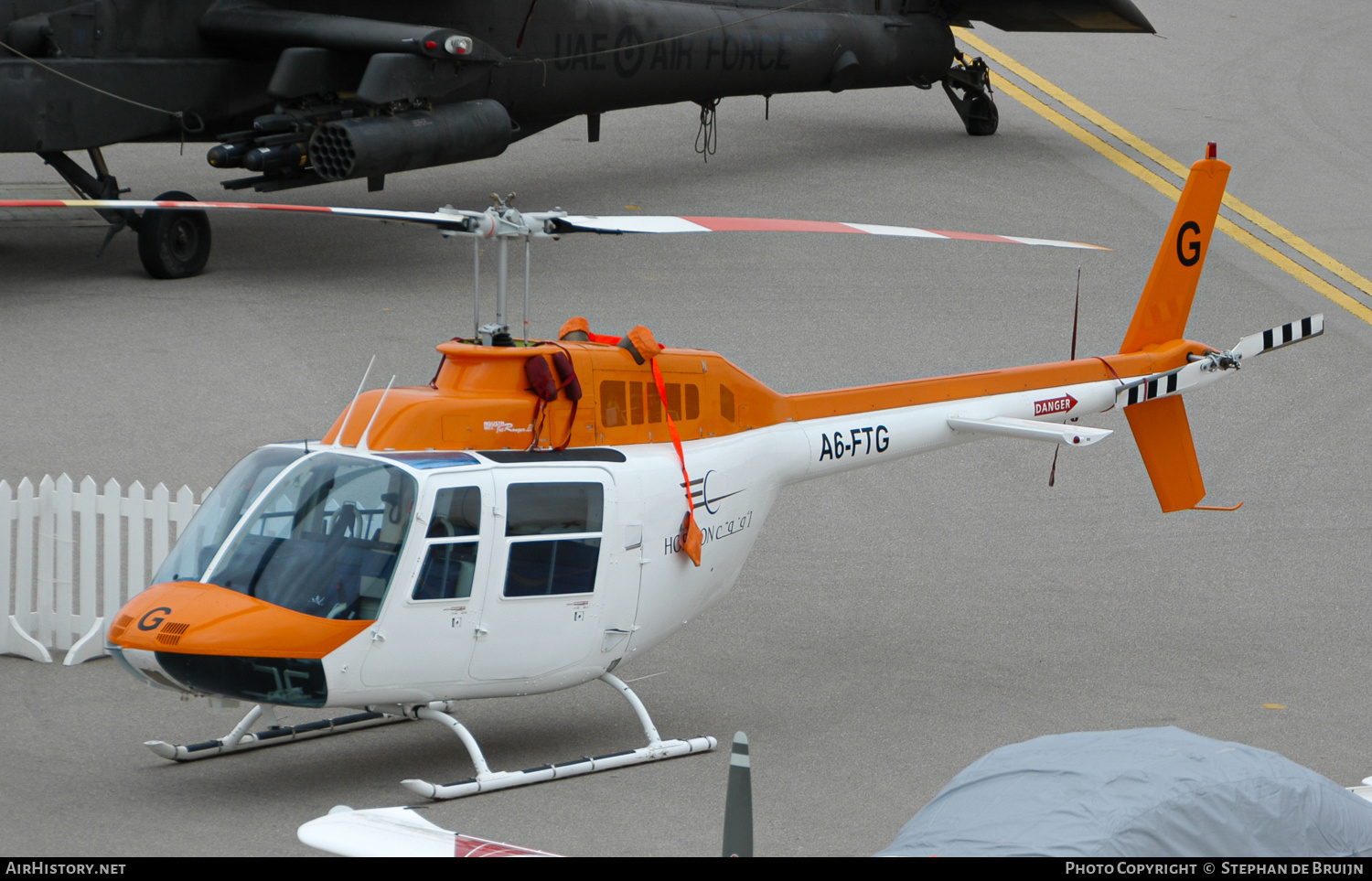 Aircraft Photo of A6-FTG | Agusta AB-206B-3 JetRanger III | Horizon International Flight Academy | AirHistory.net #718914