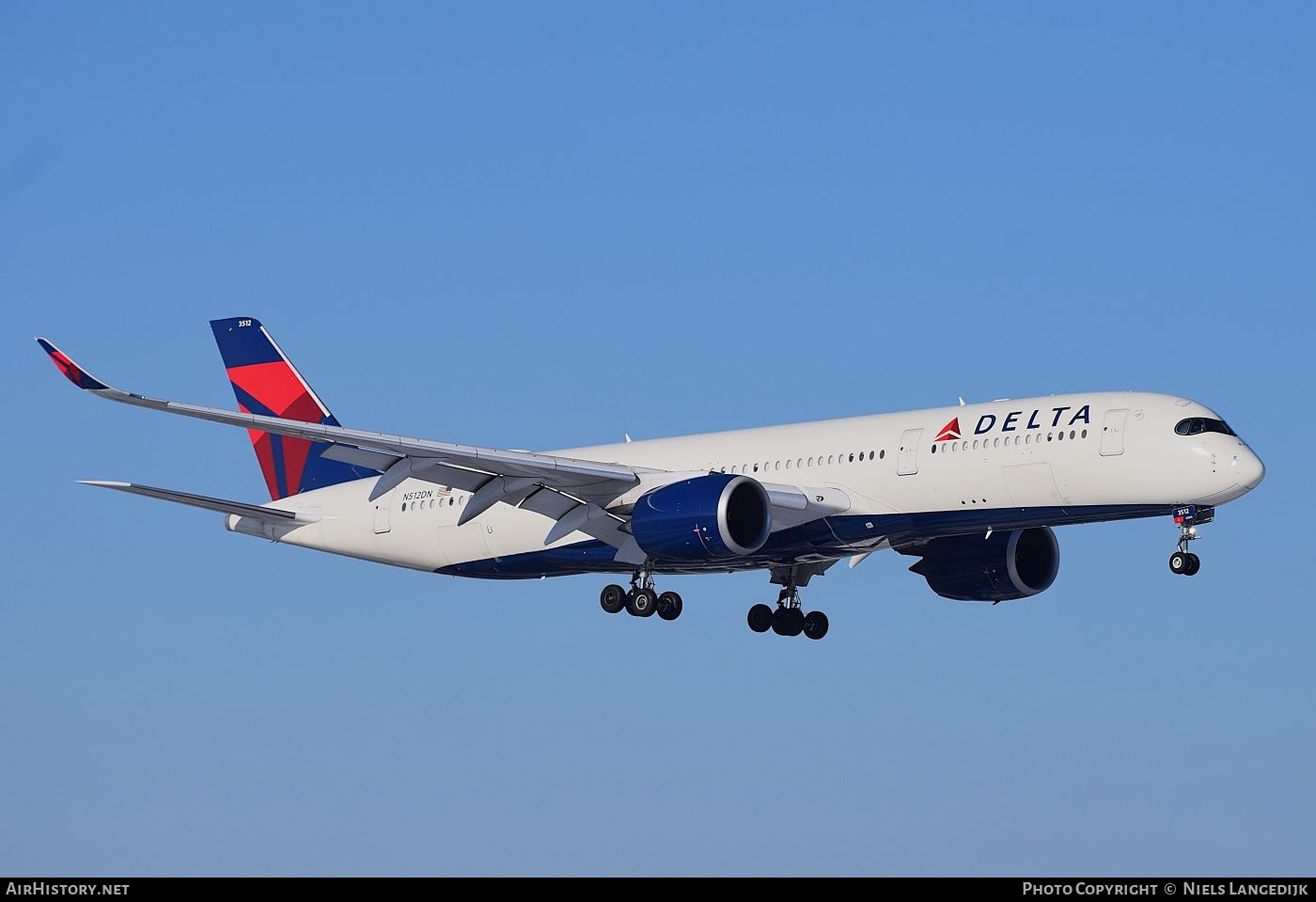 Aircraft Photo of N512DN | Airbus A350-941 | Delta Air Lines | AirHistory.net #718917
